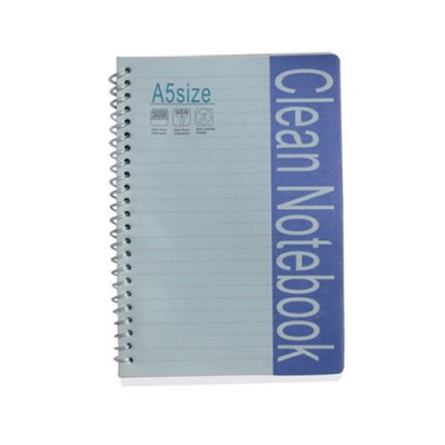 Clean A5 Notebook Office Stationery for Cleanroom