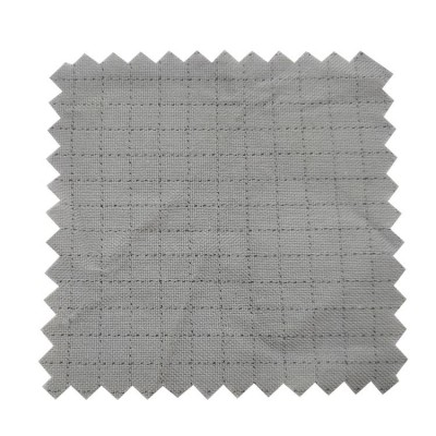 Grey Static Disspative 5mm Grid Tc Fabric Antistatic Esd Clothes Fabric For Cleanroom