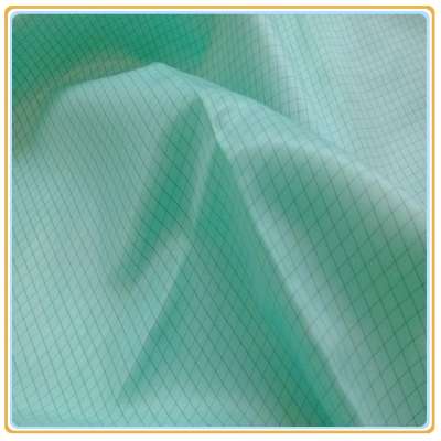 5mm Stripe or Grid ESD Polyester Fabric