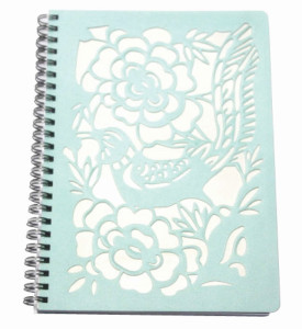 Spiral Notebook with Die-Cut PP Cover