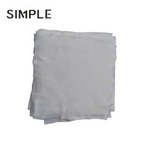 Good quality white polyester knit cleanroom wiper dustless cloth for screen